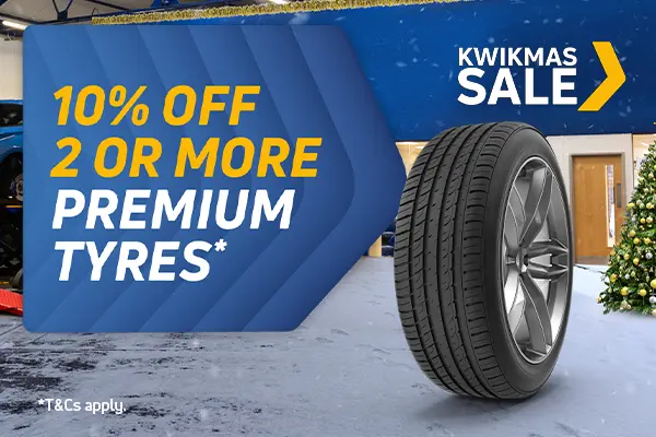 10% Off Premium Tyres